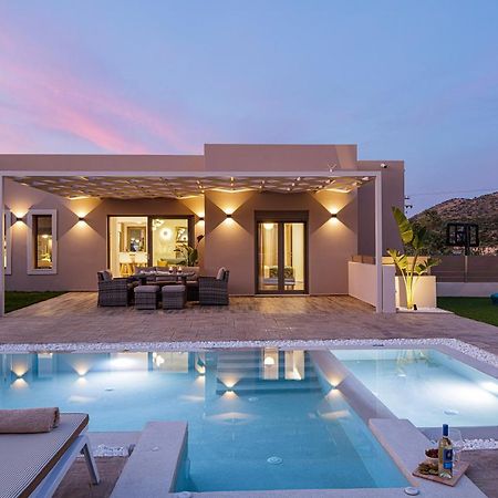 Koin Villa Sunrise, With Heated Pool & Whirlpool Perama  Bagian luar foto